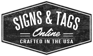 Signs And Tags Online